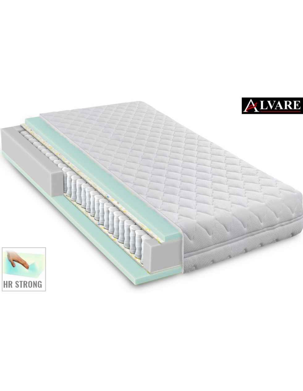 Twardy materac 80x200